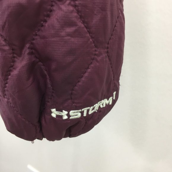 UNDER ARMOUR Purple Cold Gear Infrared H Storm Zip Pocket Lightweight Jacket - Picture 10 of 14